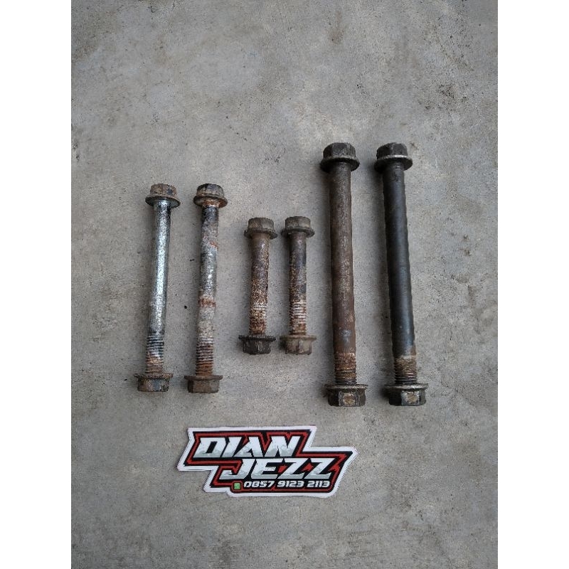 BAUT PANGKON MESIN DEPAN BELAKANG TIGER TIREV MP GL PRO ORI COPOTAN