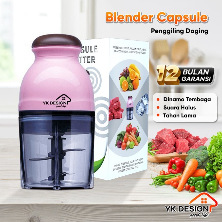Blender Penggiling Daging / Blender mini Capsule YK DESIGN YK-101