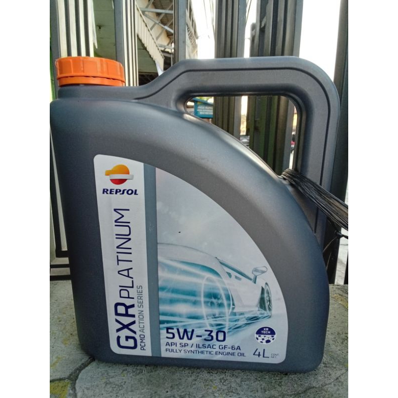 REPSOL PLATINUM OLI MOBIL SAE 5W-30 4L PULLY SYNTETIC OIL