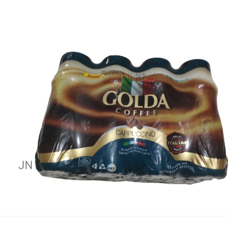 

Golda Kopi Cappucino 200 ml 1 pak isi 12 botol