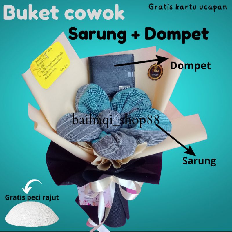 buket cowok// buket hari guru// buket sarung & dompet// kado ulang tahun