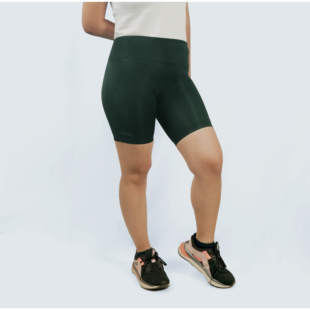 Trijee Women High Rise Short Leggings Jojo - Army