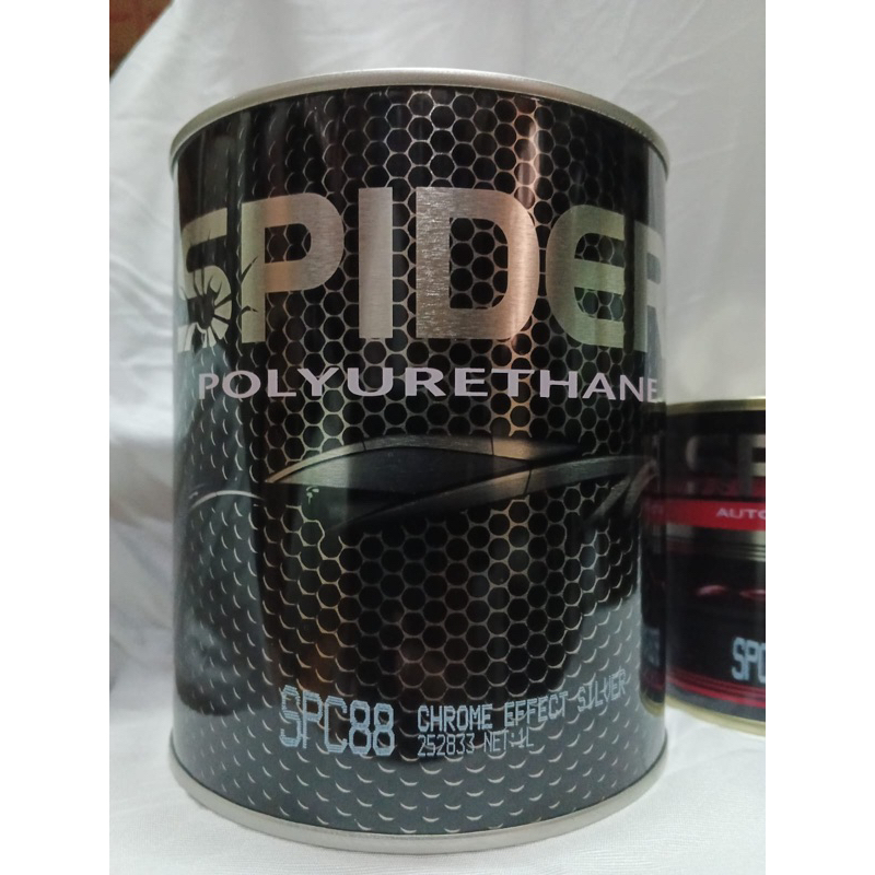 Cat PU Spider SPC 88 Chrome Effect Silver