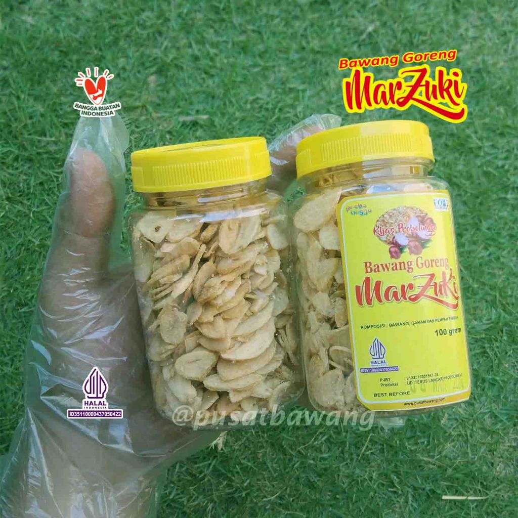 

bawang putih goreng - bawang putih toples 100gr rasanya gurih renyah harum