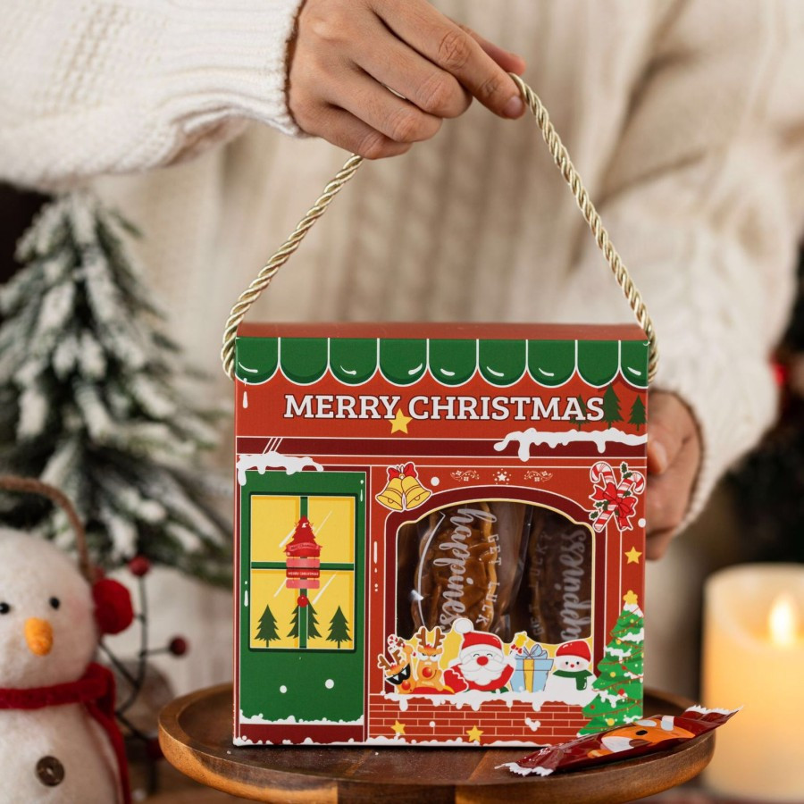 

BOX COOKIES HAMPERS NATAL TENTENG / GIFT BOX MERRY XMAS NTB-15 (2 Pcs)