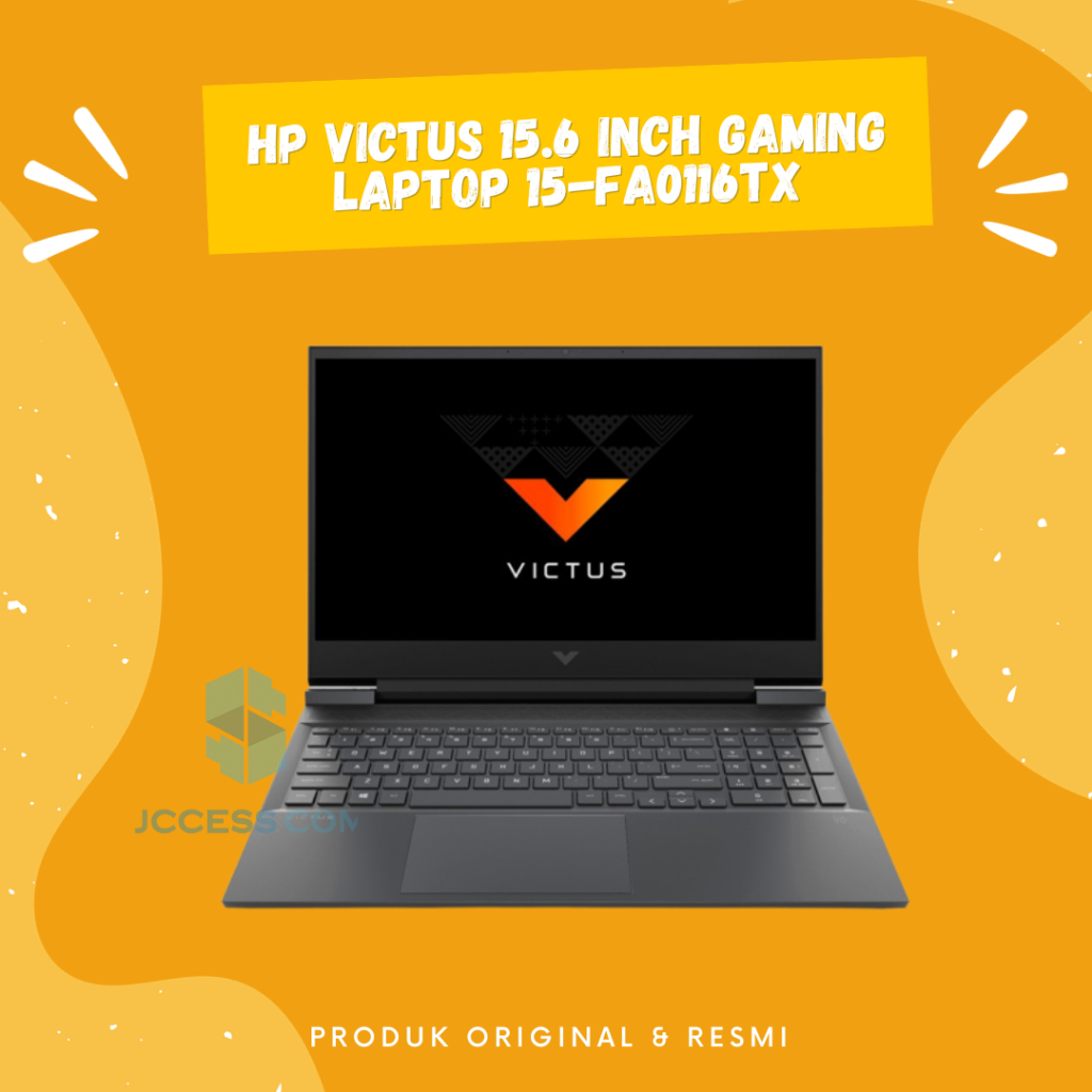 HP VICTUS 15-FA0116TX i5-12500H 512GB SSD 8GB GTX1650 Win11 OHS