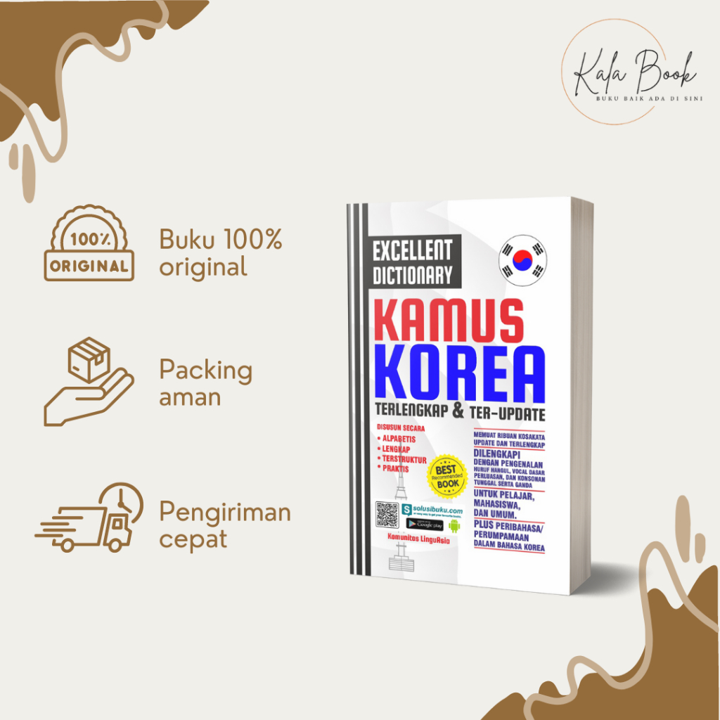 KAMUS Excellent Dictionary - Kamus Korea: Buku Bahasa Korea: Kamus Bahasa Korea