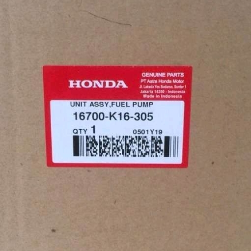 Fuel pump assy pompa bensin beat fi 2012 2015 scoopy fi 2013 2016