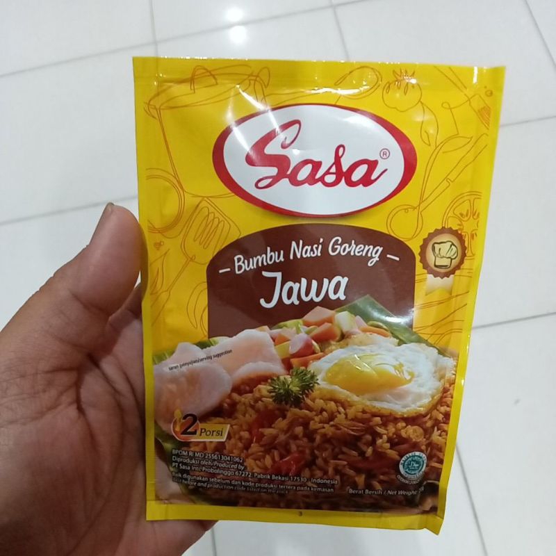 

Mahbubah - Sasa 20 g Bumbu Nasi Goreng Jawa