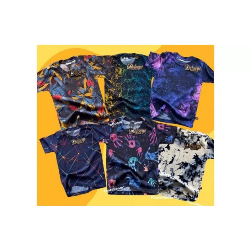 Kaos Anak full printing Delovya