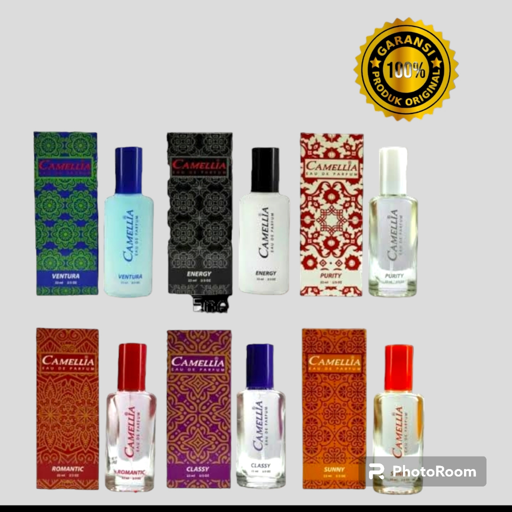 Camellia Parfum EDP 22ml Kecil (Eau De Perfume Camelia)