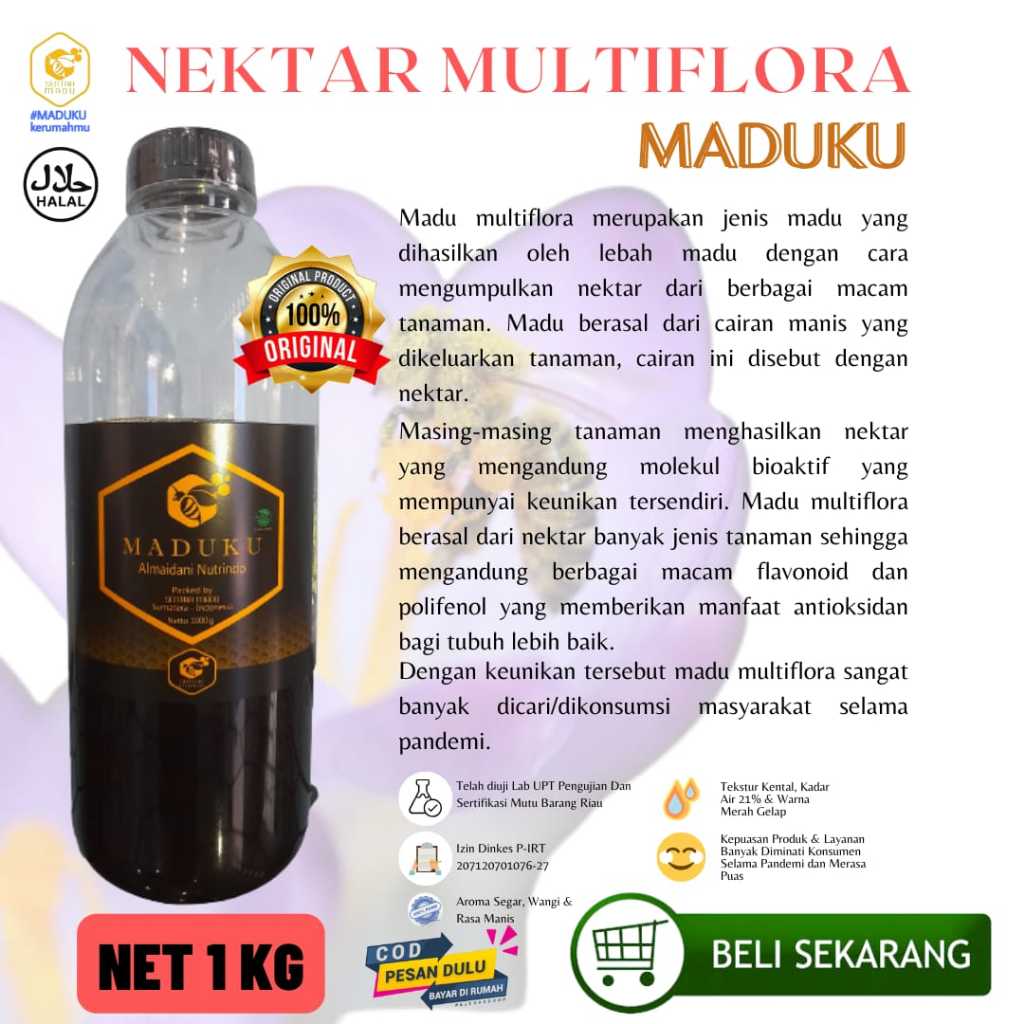 

MADU Multiflora 1kg