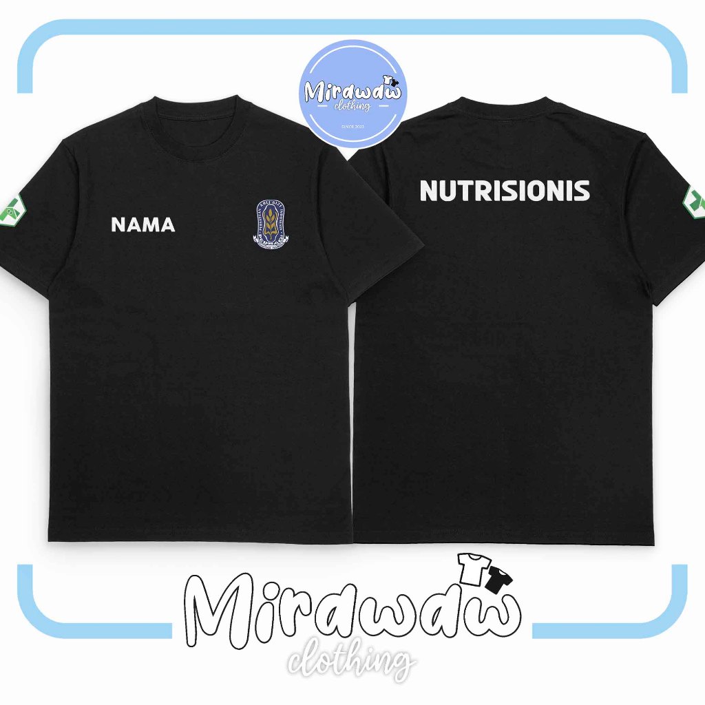 Kaos PERSAGI Persatuan Ahli Gizi Indonesia Nutrisionis Baju Distro