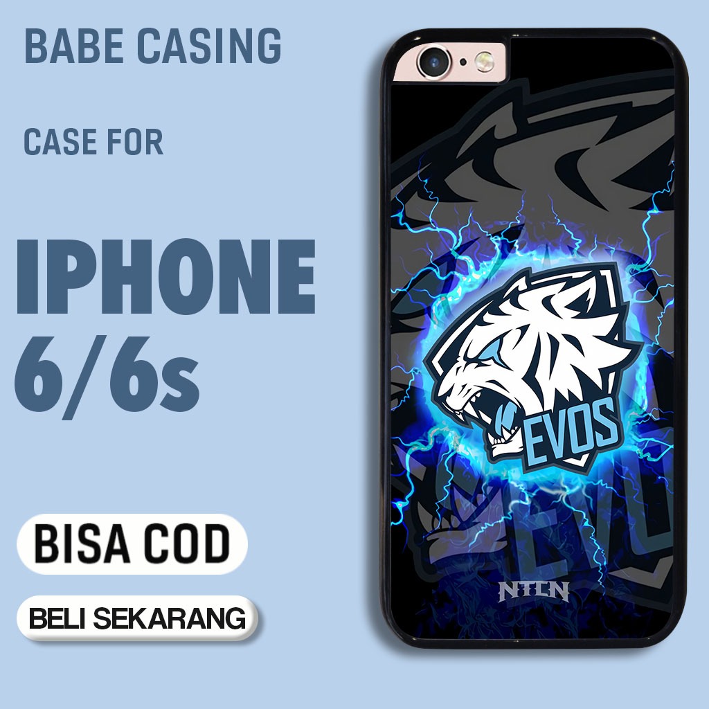 case hp iphone 6 6s terbaru aesthetic evos esport gaming game art cute keren cowok lucu casing hp ce