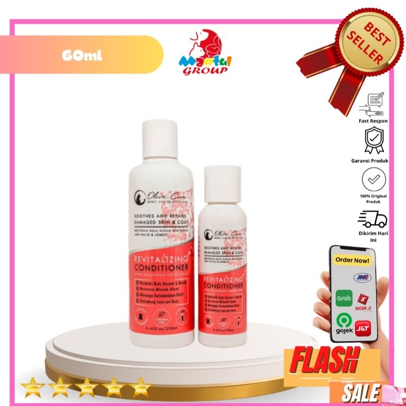 Olive Care Shampo Conditioner 60ml|PERLENGKAPAN (SHAMPO)