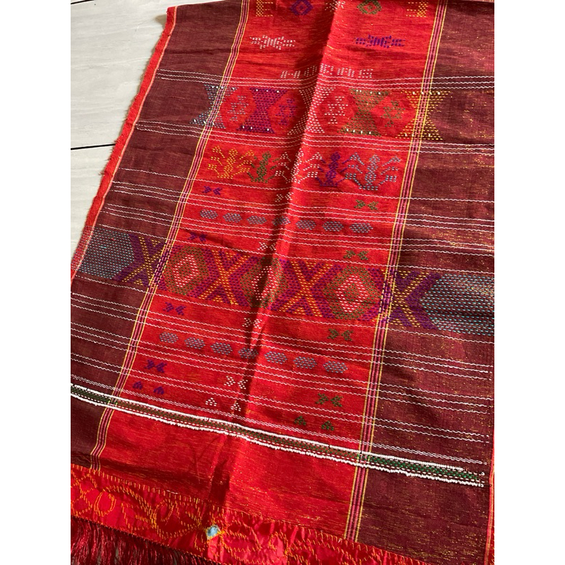 Ulos Sadum Merah 70x200cm