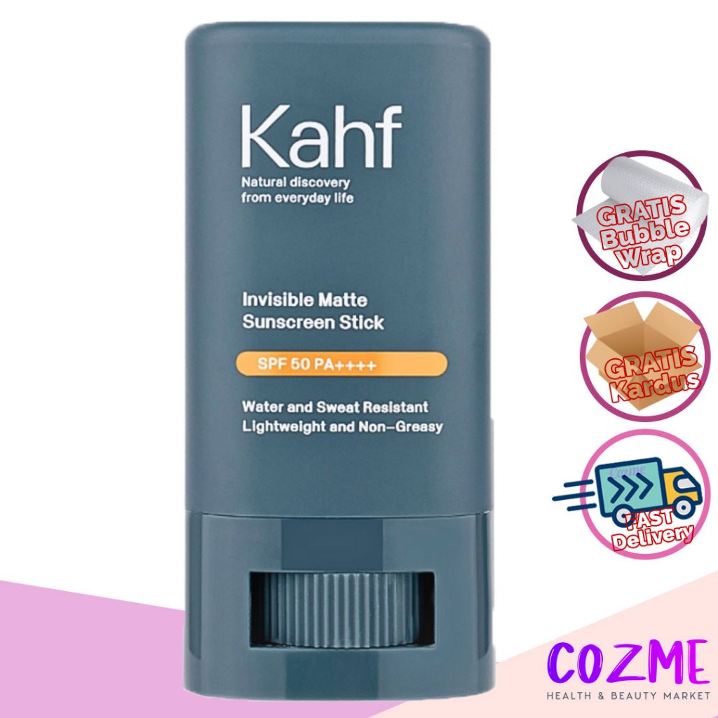 KAHF Invisible Matte Sunscreen Stick SPF 50 PA ++++ 22gr