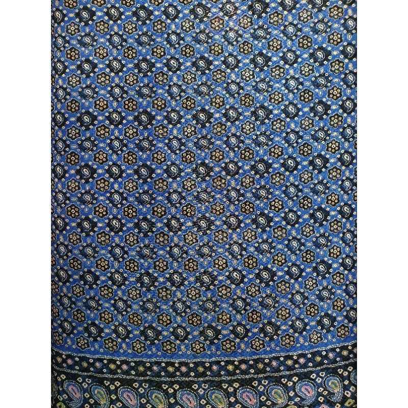 Kain Dobby Titik 7 Motif Jumputan Keong ( PER 0.5M )