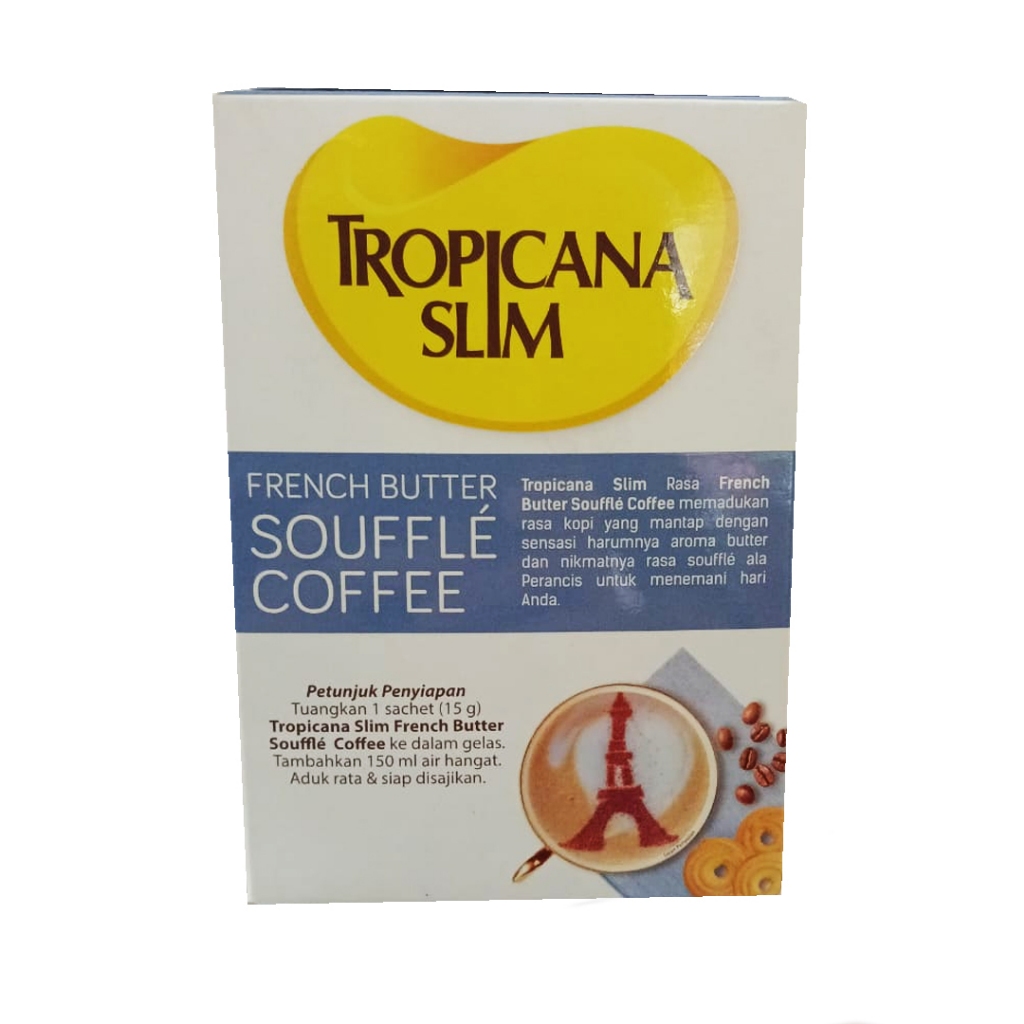 

TROPICANA SLIM FRENCH BUTTER SOUFFLE COFFEE 60g