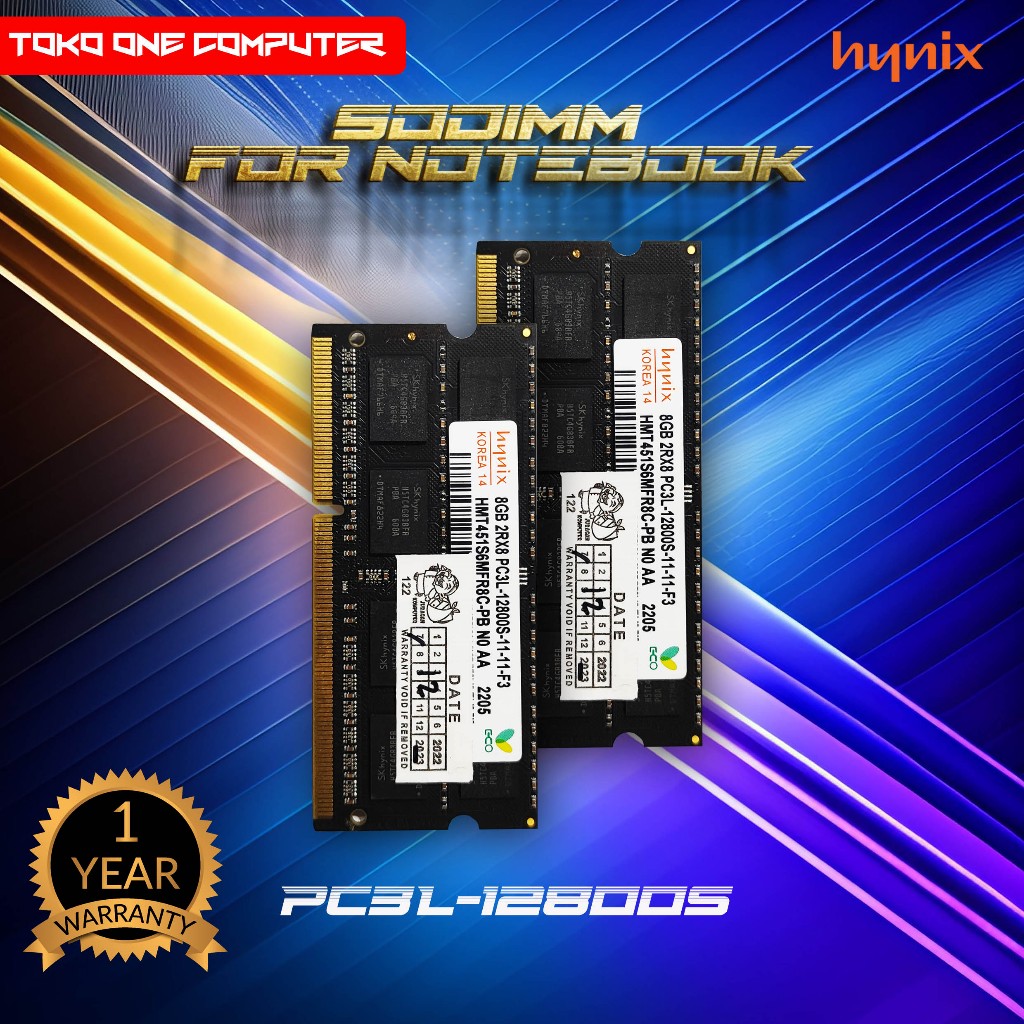 Ram Laptop Sodim DDR3 4/8 GB HYNIX