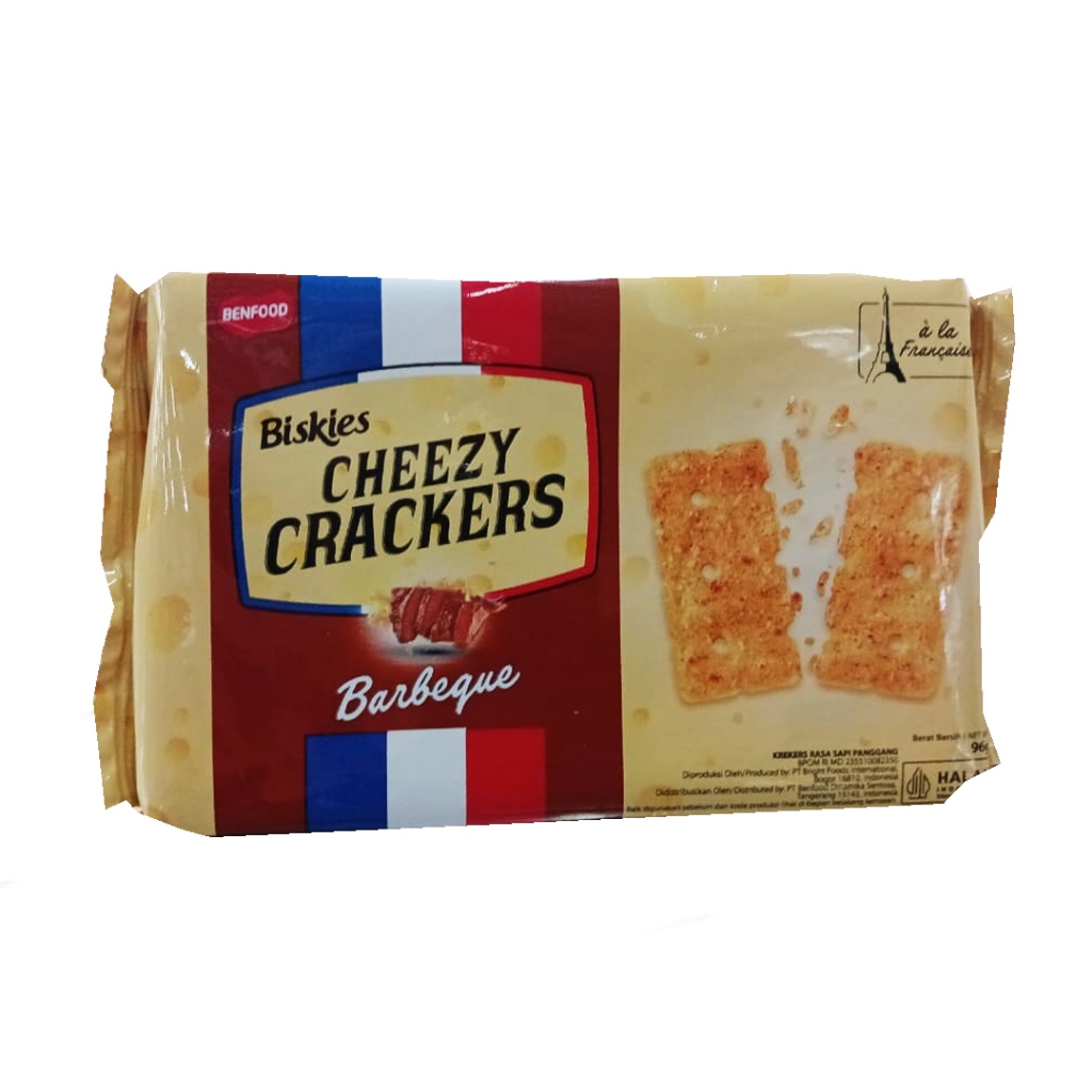 

BISKIES CHEEZY CRACKERS BARBEQUE 96g