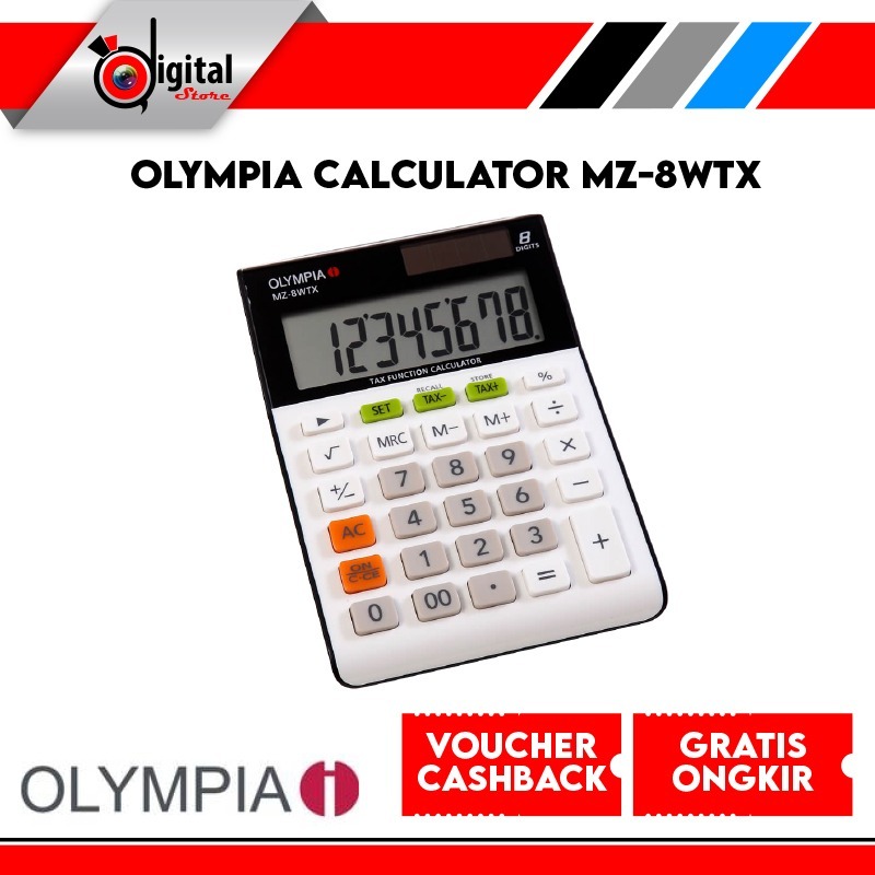 

OLYMPIA CALCULATOR MZ-8WTX - Kalkulator