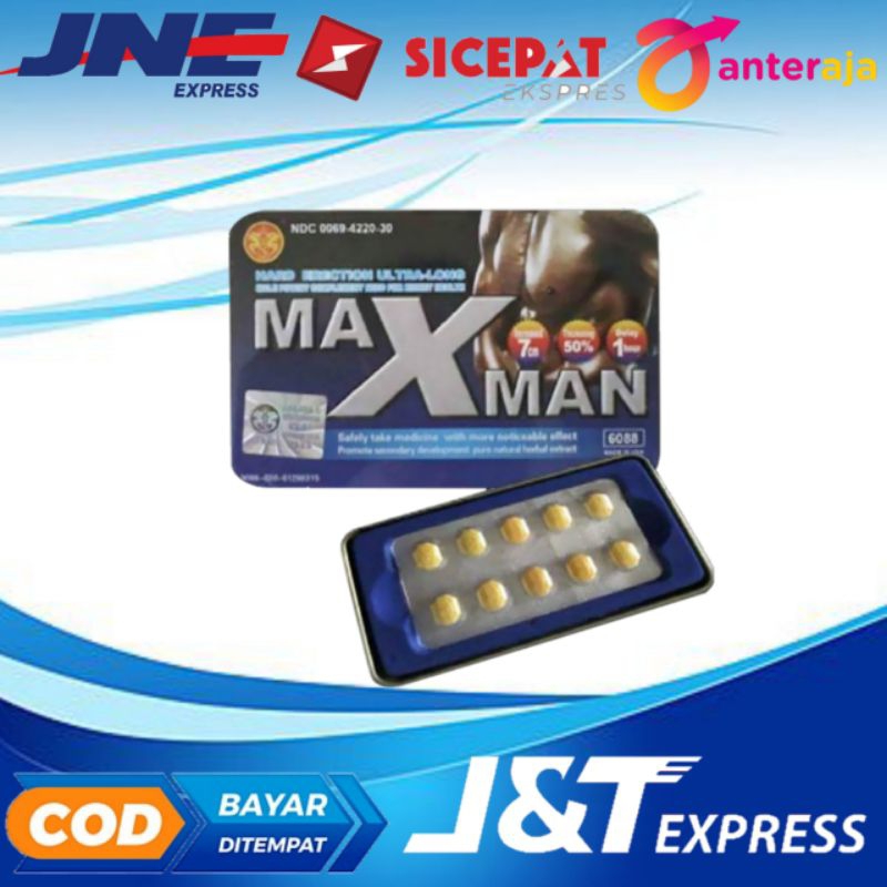 MAXMAN OBAT KUAT STAMINA PRIA DEWASA ASLI ORIGINAL HERBAL