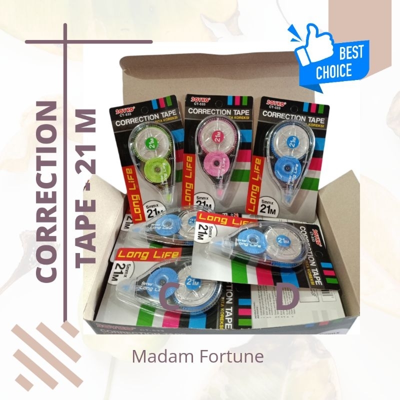 

Joyko correction tape tipe-x roll