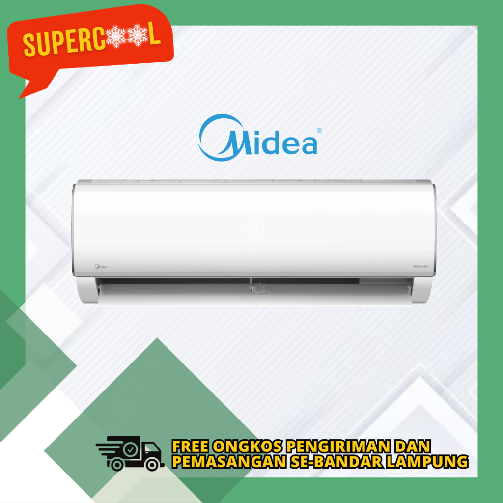 AC MIDEA 0.5 PK MSFC/MSAF-05CRN  TERPASANG