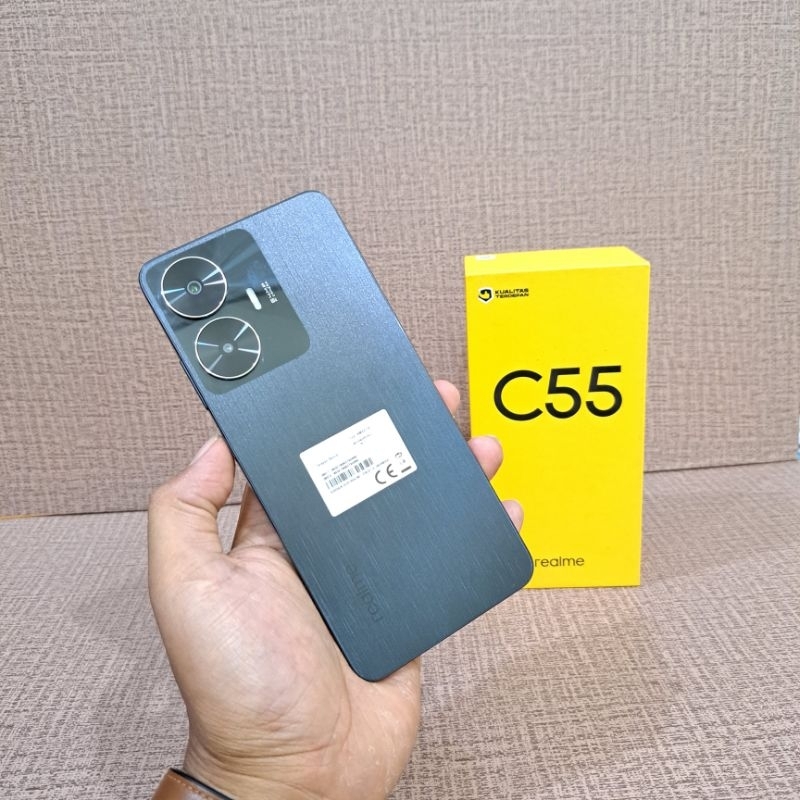 REALME C55 NFC RAM 6/128 HANDPHONE HP SECOND BEKAS TERMURAH TERLARIS