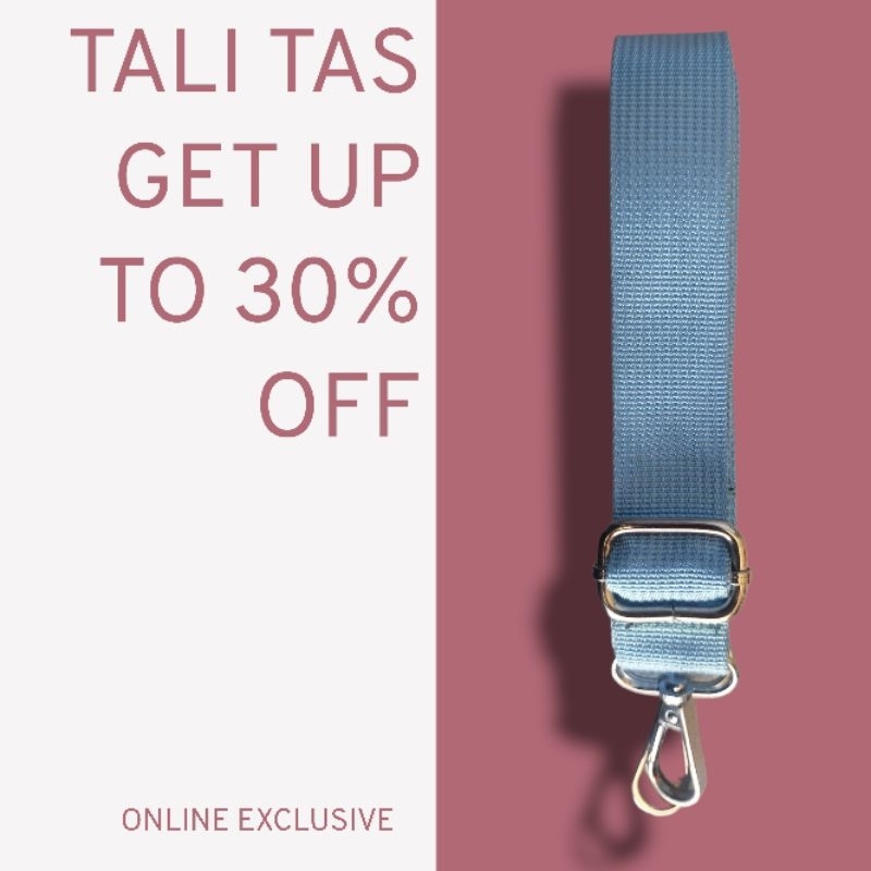 LONGSTRAP/TALI TAS/TALI TAS SLEMPANG/ STRAP KRB 2,5 CM