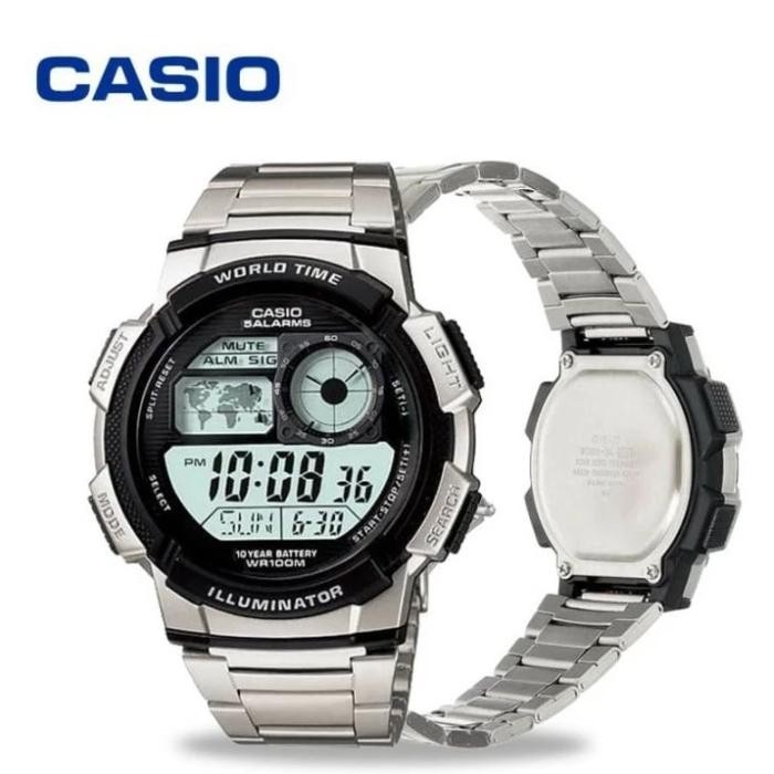 Casio Original Ae-1000wd-1avdf Ae1000wd Jam Tangan Digital GARANSI RESMI