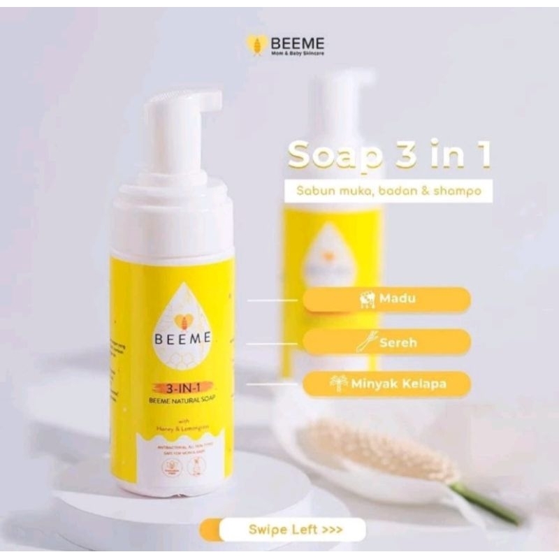 Beeme Natural Soap 3in1