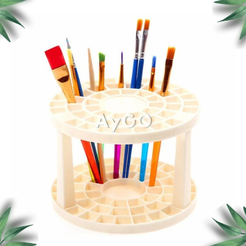 

HJK Rak Kuas / Stand Holder Kuas Lukis / Paint Brush Organizer