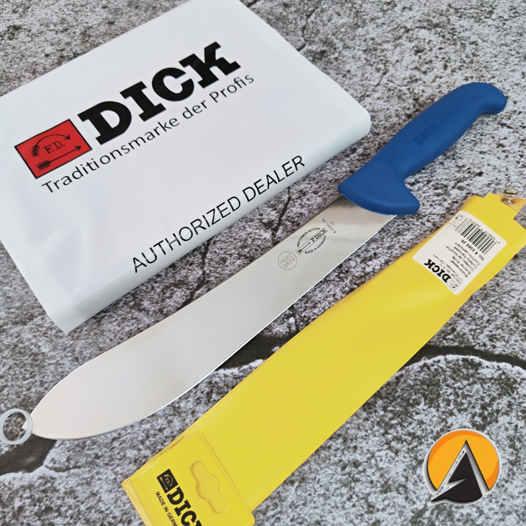 Butcher knife pisau sembelih F. Dick bullnose original made in germany 26 cm 8.2385.26