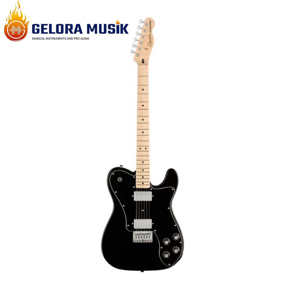 Gitar Elektrik Squier Affinity Series Telecaster Deluxe, Maple FB, Black