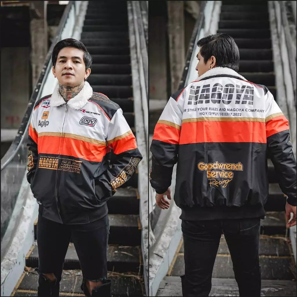 Jaket Nascar Racing - Jaket Vintage Nascar - Jaket Racing Pria