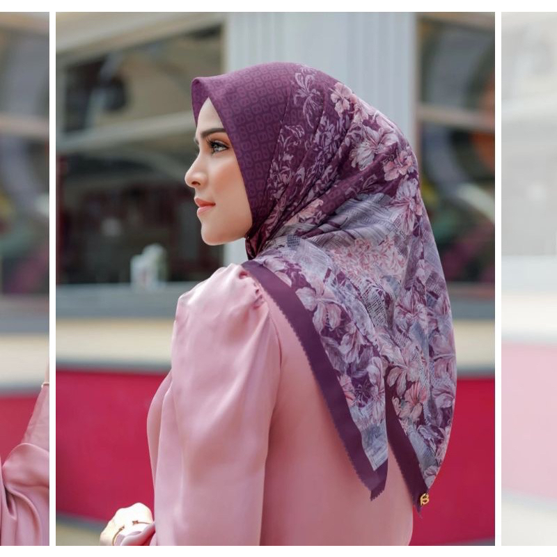 buttonscarves, malaya series, hijab buttonscarves, buttonscarves preloved, preloved buttonscarves, b