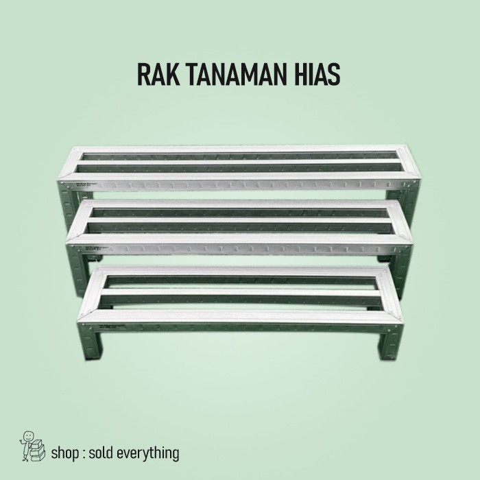 Rak Pot Tanaman Minimalis Hollow Baja Ringan Outdoor
