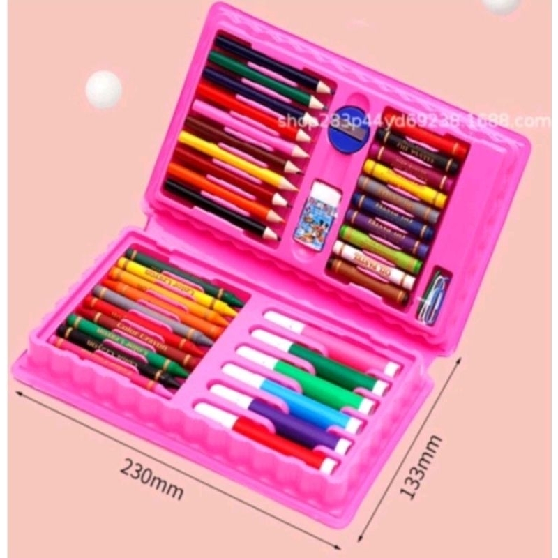 

ART SET 42 PENSIL WARNA Pensil Warna 42Pcs In 1 Crayon Anak Art Set Alat Lukis Menggambar Seni Kerajinan Anak