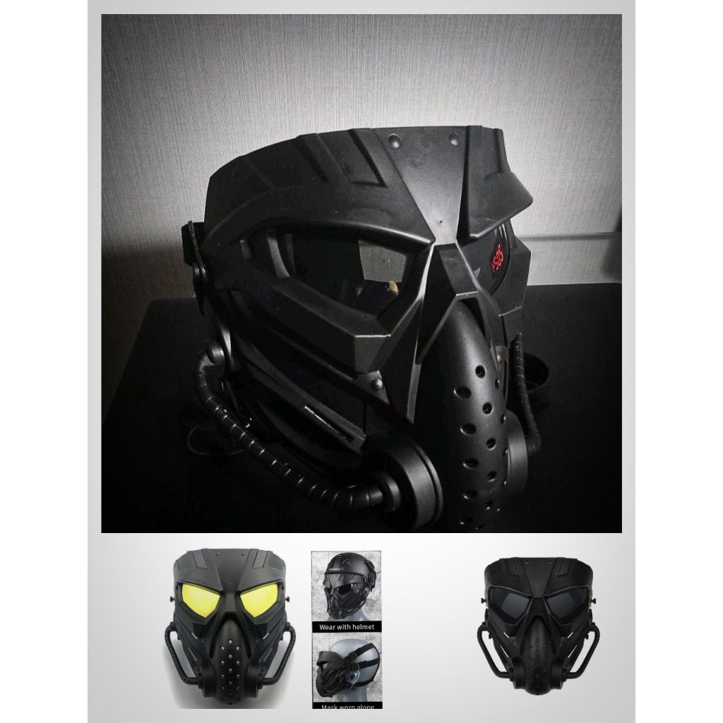 Topeng masker goggle google mask tactical devile tni brimob marinir kopaska denjaka kopasus kopassus