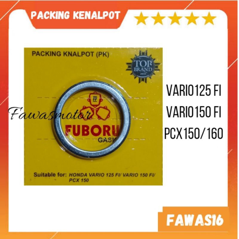 asbes knalpot PCX 150/vario150 fuboru gasket kenalpot pcx160