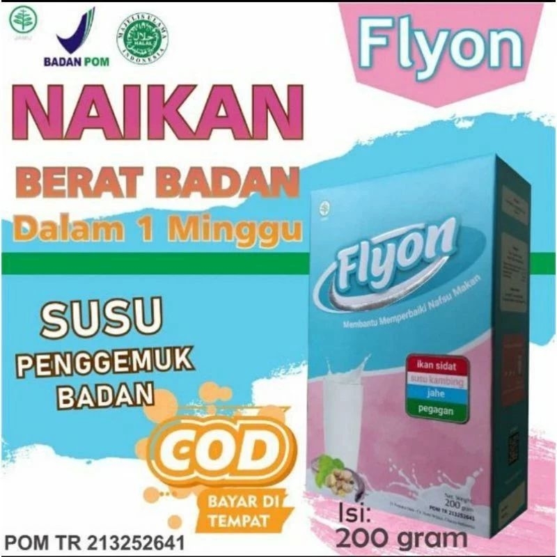 

PAKET 2 BOK Susu Flyon- Flyon Asli Original Susu Penambah Berat Badan Ampuh