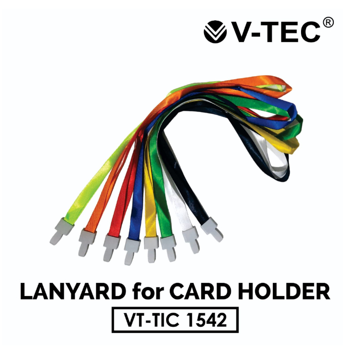 

V tec lanyard tali gantungan name tag ID card 1542 - Tali Id Card Tali Lanyard Gantungan Id Card Card Holder Name Tag