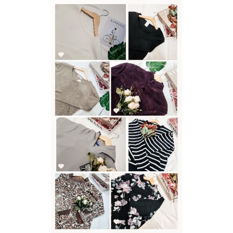 Baju Luaran Outer Sweater Cardigan Sweatshirt Wanita Dewasa