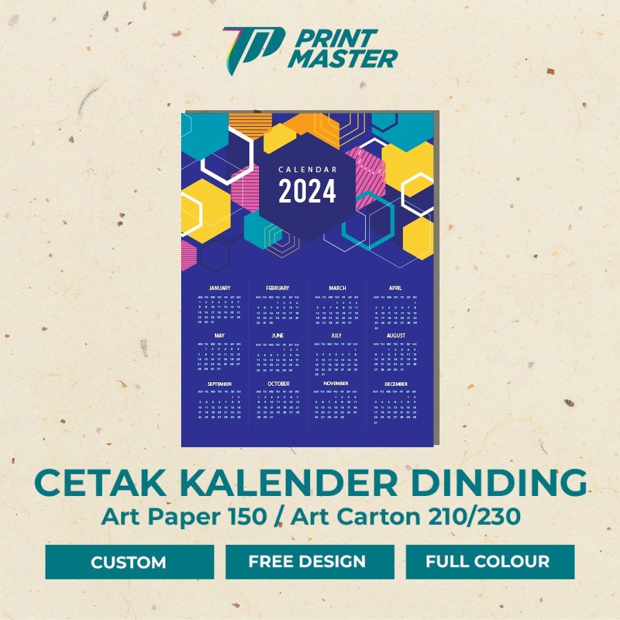 

Cetak Kalender Dinding Tahunan Custom