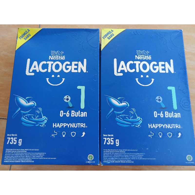 LACTOGEN 1 0-6 bulan 735gram