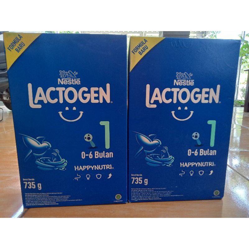 LACTOGEN 1 0-6 bulan 735gram