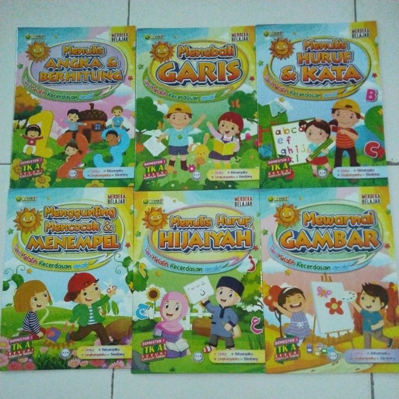 Buku TK Kurikulum merdeka Semester 1