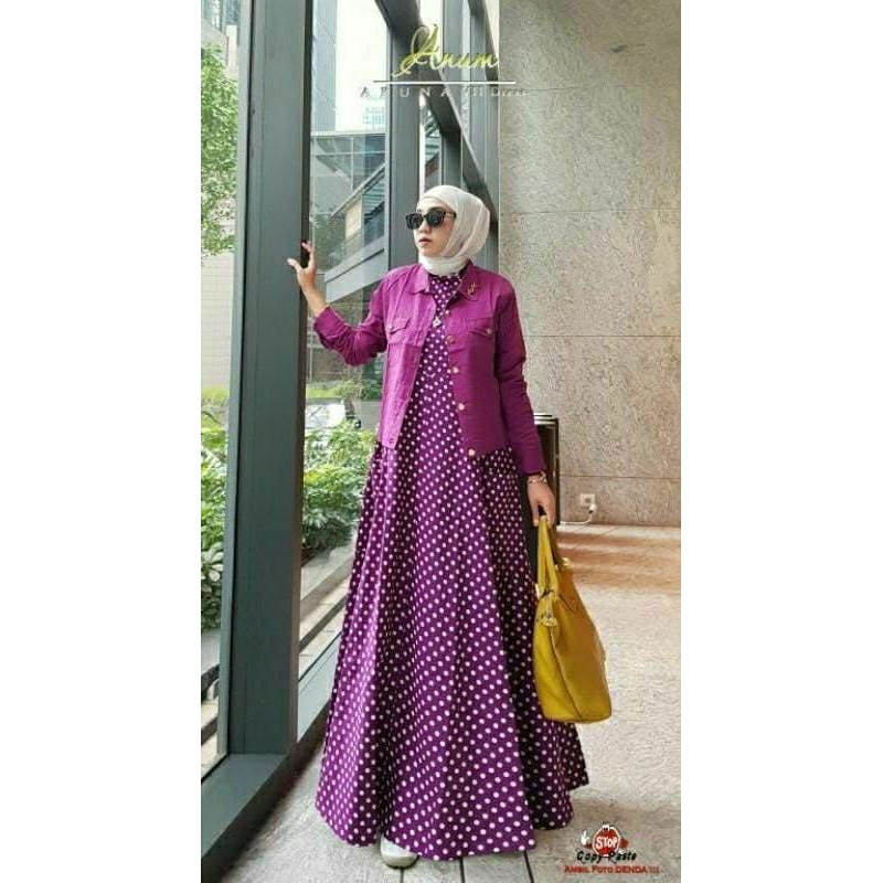 Aruna 7 Dress + Midi Cardigan by Anum